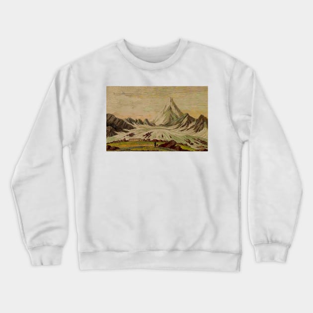 Hill and Valley Crewneck Sweatshirt by Marccelus